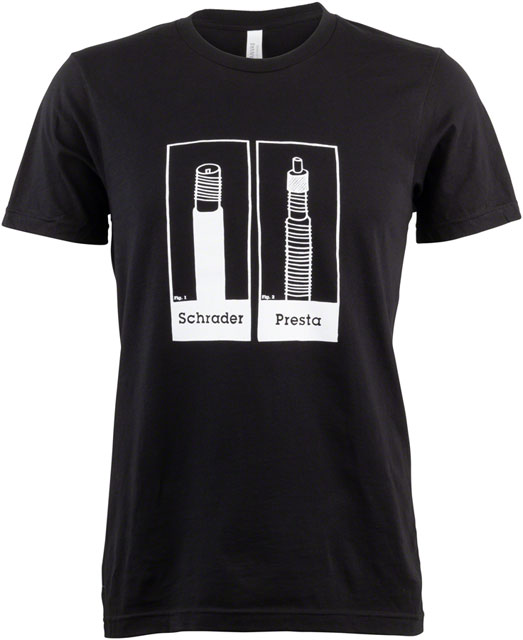 Presta vs Schrader T-Shirt - MPROBS05