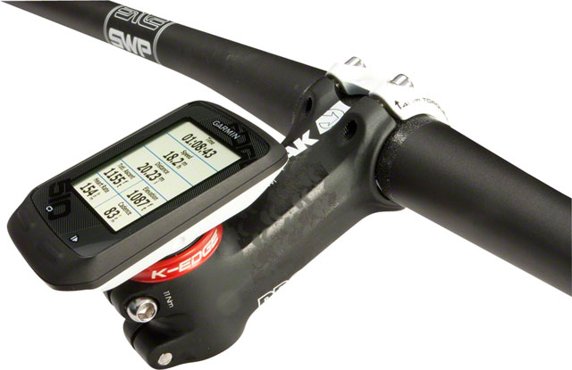 Red K-EDGE Gravity Stem Cap Mount for Garmin Quarter Turn Type Computers
