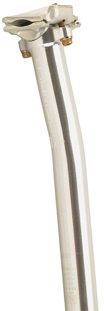 パーツ Thomson seat post set back 27.2 silver Thomson Elite Setback Seatpost 27.2 x 410mm Silver | eBay