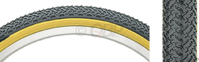 Kenda K55 Street BMX Tire 20x1.75 Black/Tan Steel Bead 20
