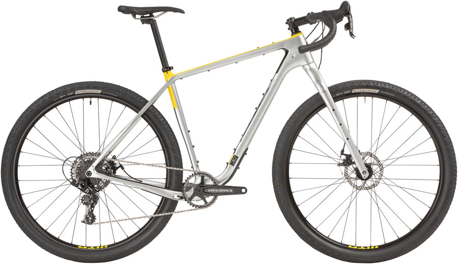 Salsa Cutthroat Carbon Apex Bike 29 Carbon Silver 52cm