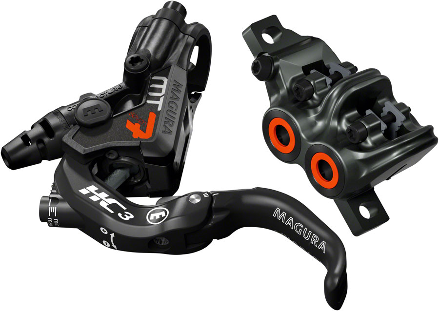 Magura MT7 HC3 Hydraulic Disc Brake & Lever - Post Mount, Black