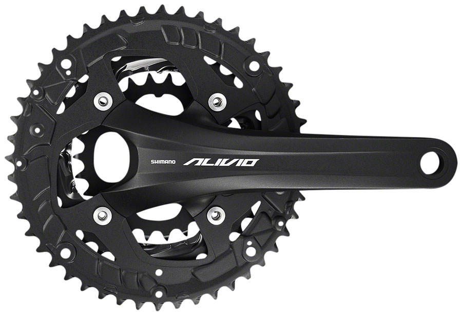 Shimano Alivio FC-T4060 48//36//26 9-Speed Holllowtech II 175mm Crankset