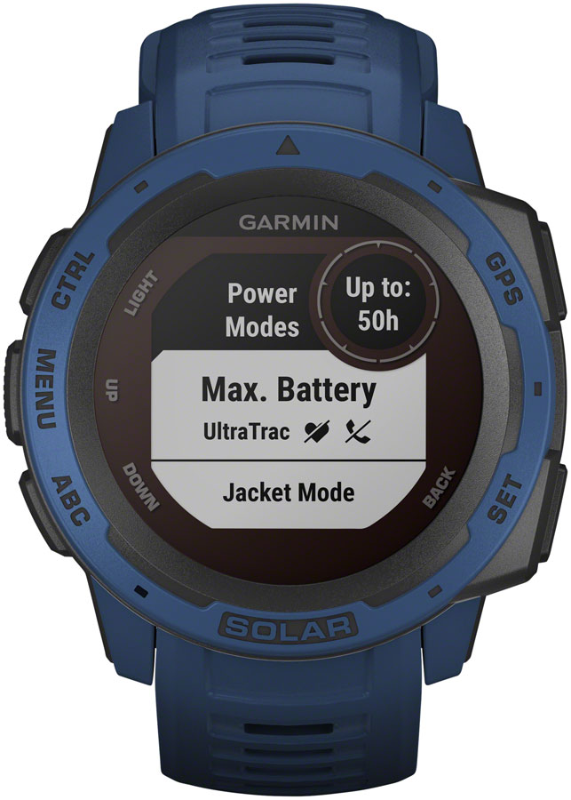 garmin instinct solar tidal blue