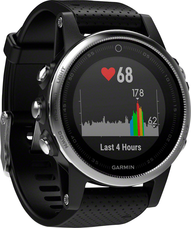 Garmin Fenix 5S Multisport GPS Watch Silver/Black
