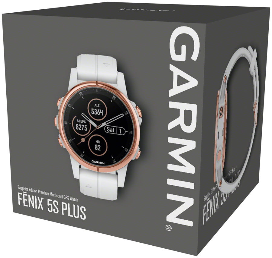 garmin fenix 5s sapphire gps heart rate watch rose gold
