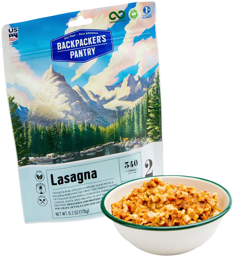 Backpacker S Pantry Lasagna Vegetarian 2 Servings 48143023067 Ebay