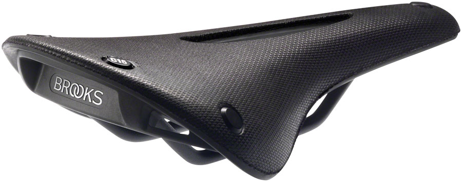 Brooks C15 Carved Cambium All Weather Saddle - Black 190445013878