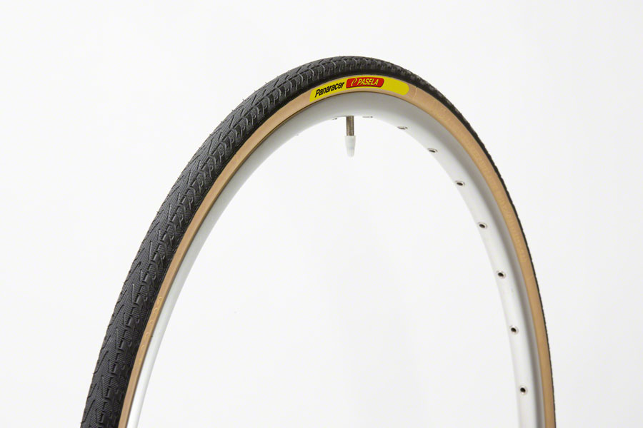 Panaracer Pasela Tire 700x38c Black/Tan Gumwall Wire Road